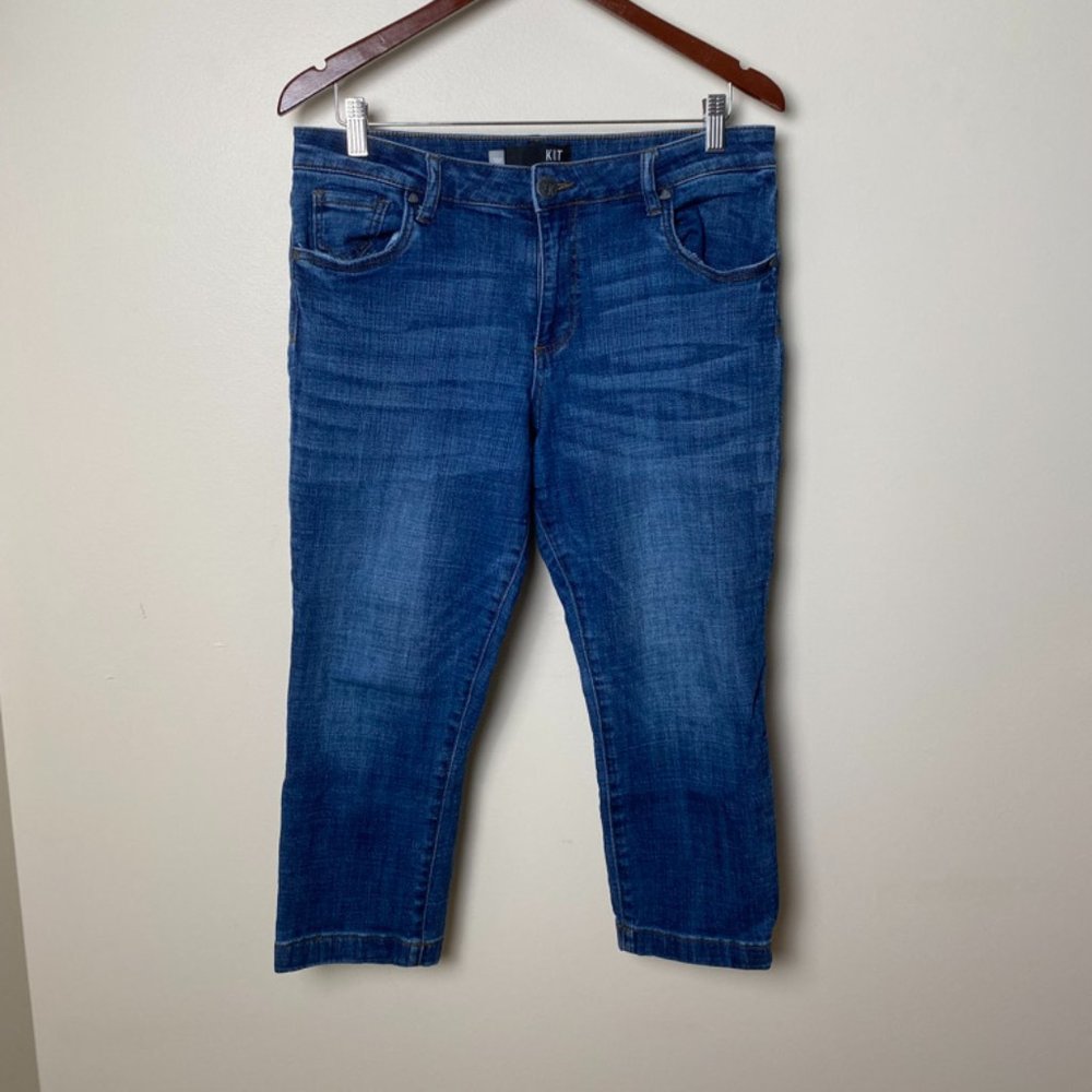 Kut from the Cloth crop straight leg jeans size 10P